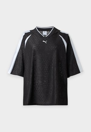Puma, OVERSIZED SHORT SLEEVE  - T-shirt basic - black