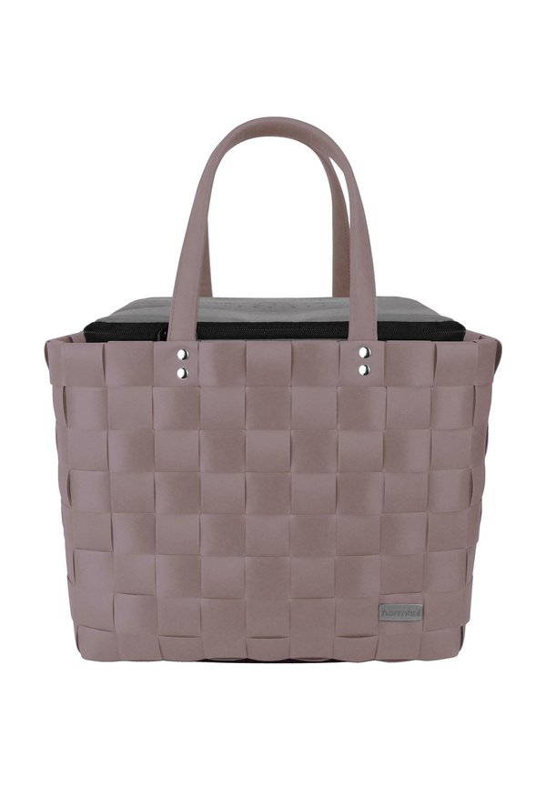 KORB MIT GROSSER KÜHL - Handtasche - rose