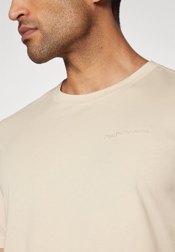 ORIGINAL SMALL LOGO TEE - Basic T-shirt - sand fog4