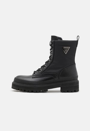 Plateaustøvletter - black