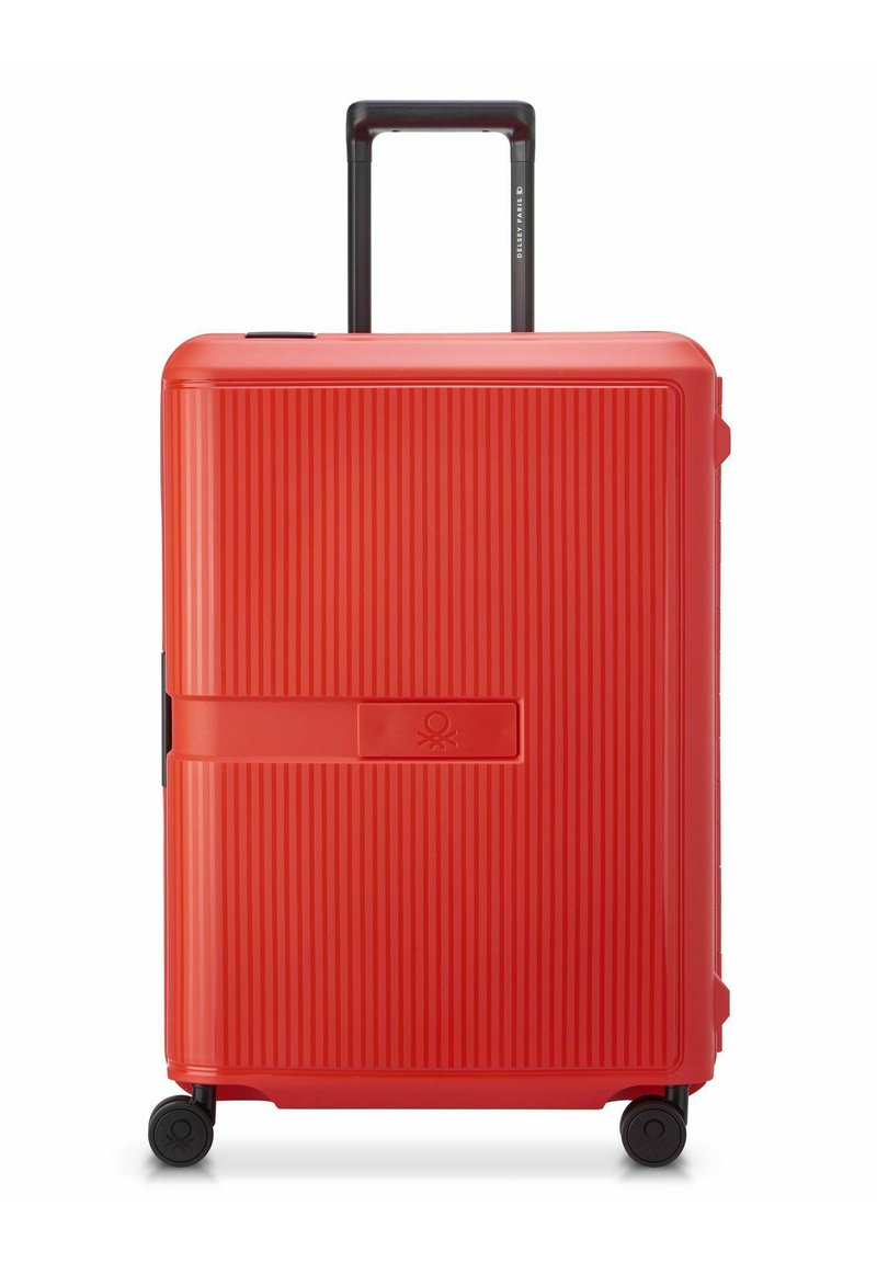 Delsey Paris BLOCK HARDSIDE 4-ROLLEN TROLLEY 67 CM - Maleta de cabina - red