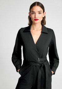 Next LONG SLEEVE WIDE LEG  - Overal - black