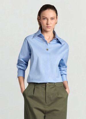 UNITA - Chemisier - celeste