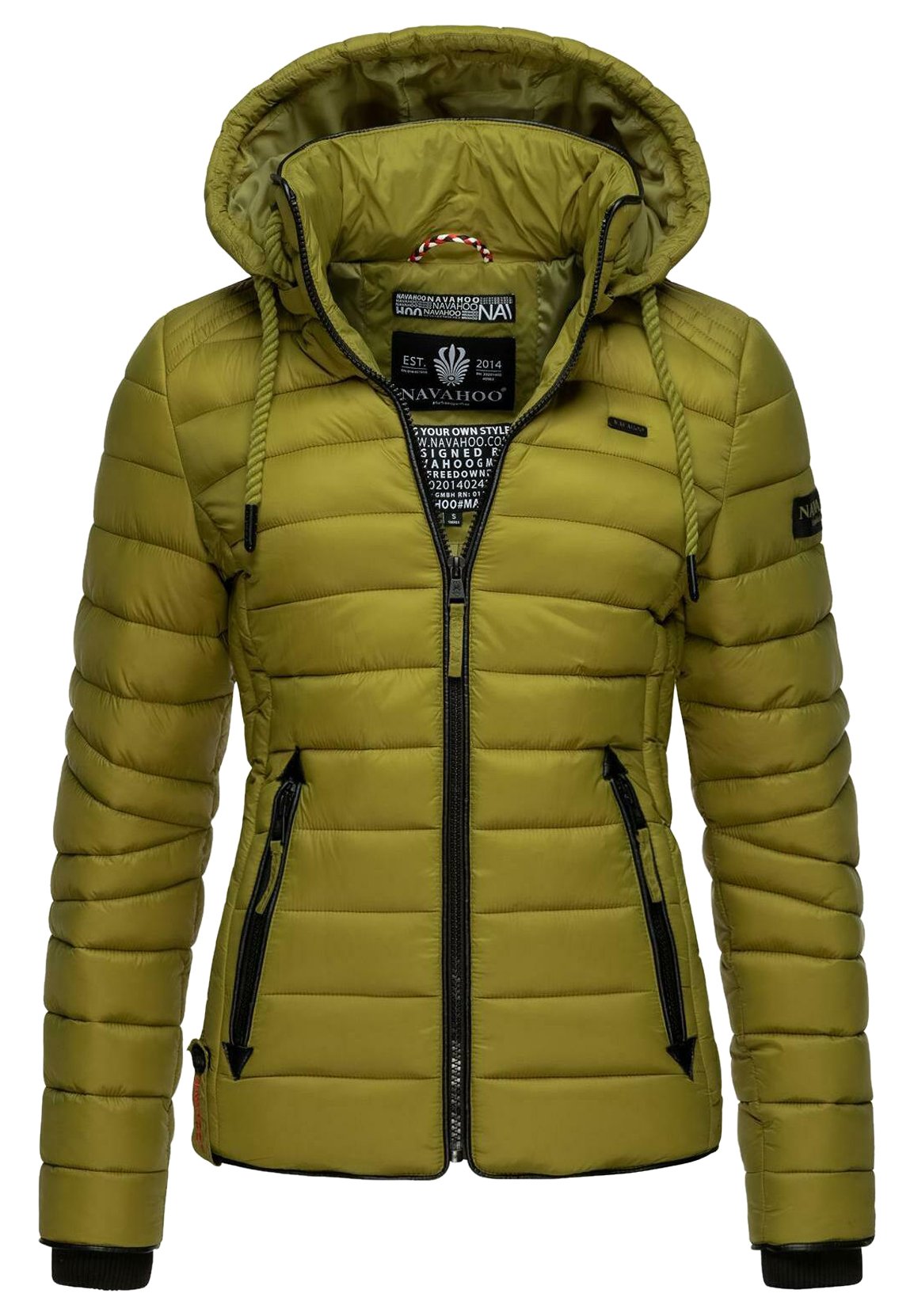 Navahoo ELVA - Winterjas - black/Zwart