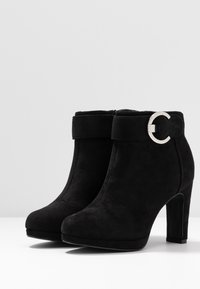 Anna Field Botines de tacón - black