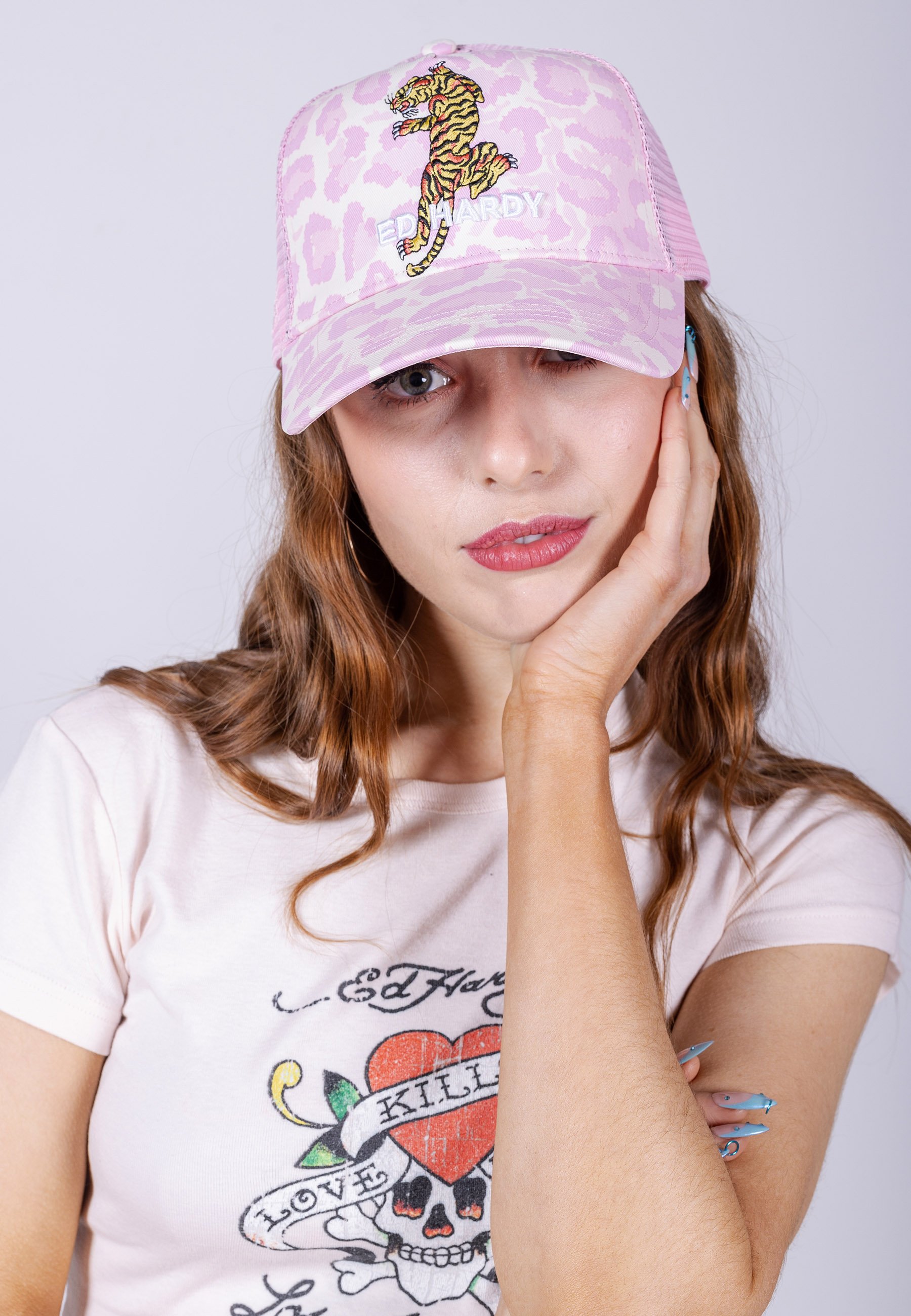 Ed Hardy TIGER STRIKE FRONT MESH 