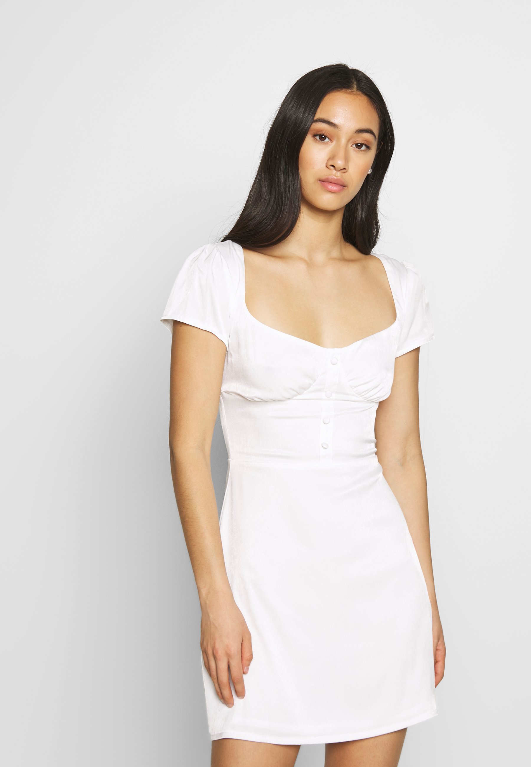 white shift dress uk