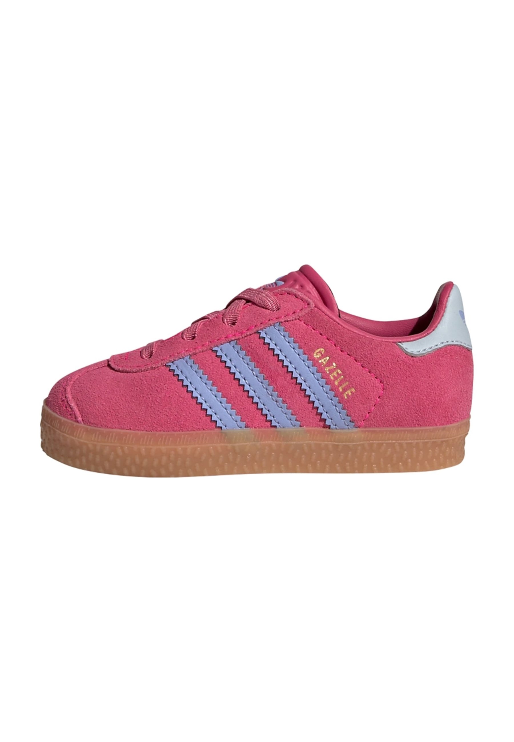 adidas Originals GAZELLE UNISEX - Baby shoes - shock pink blue spark halo  blue/pink - Zalando.co.uk