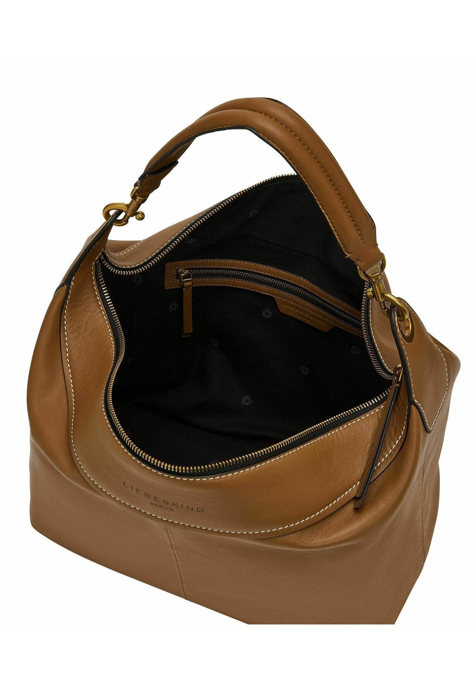 Liebeskind Berlin Orecchini A Catena Serpente In Acciaio IP Oro Rosa - Lunghezza 3 O 7 Cm