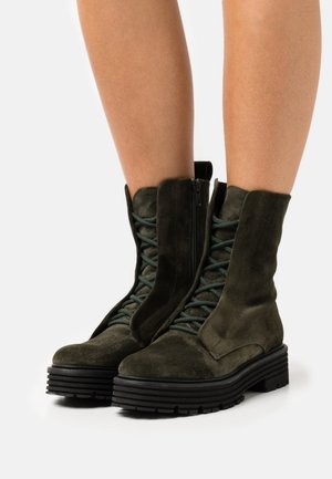 MORI - Bottines à plateau - foresta