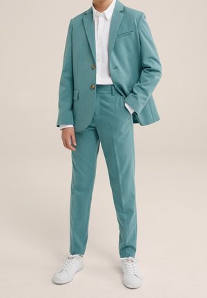 WE Fashion, Pantalon de costume - teal