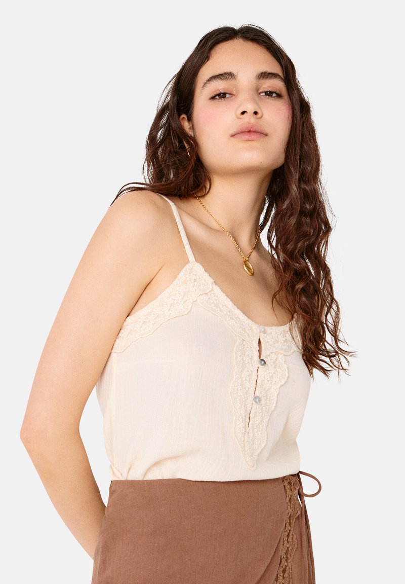 high-spirits-top-beige-zalando-de