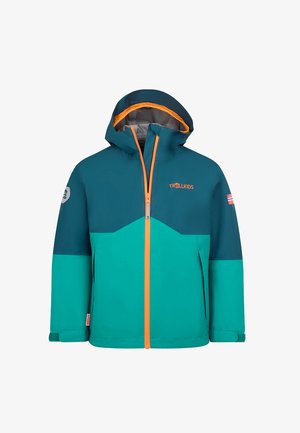 TROLLKIDS, KIDS GJENDE JACKET UNISEX - Outdoor jacket - madeira blue/sea green/sahara sunset