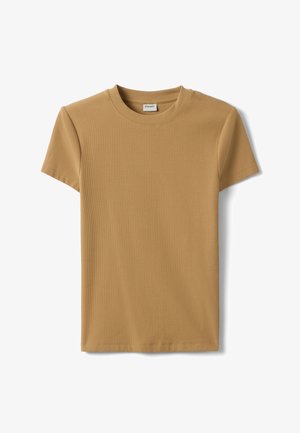Stefanel, T-shirt basique - sand