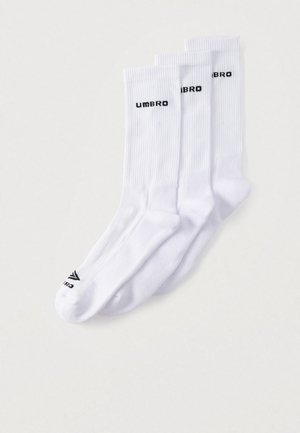 LOGO UNISEX 3 PACK - Calze - white