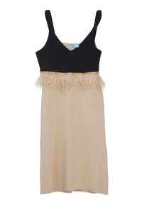 TOOche FEDER - Freizeitkleid - beige black