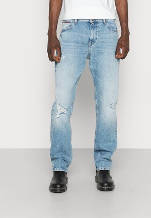 Jeans Straight Leg - light-blue denim