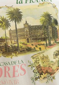 Jack & Jones JORPARADISE ISLAND - Μπλουζάκι με στάμπα - antique white