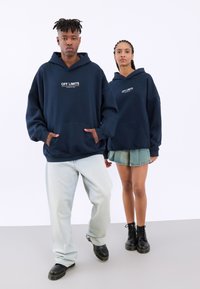 YOURTURN UNISEX - Sweat à capuche - sky captain