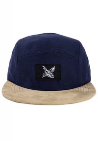 Blackskies Cap - beige  blau