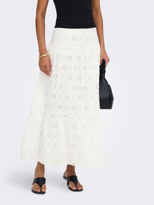 ONLY Jupe longue - bright white
