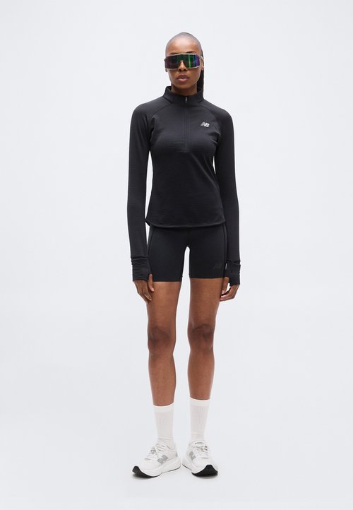 New Balance SLEEK STORAGE RACE SHORT - Short running tights - black — photo 2