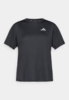 RUN TEE - Спортна тениска - black