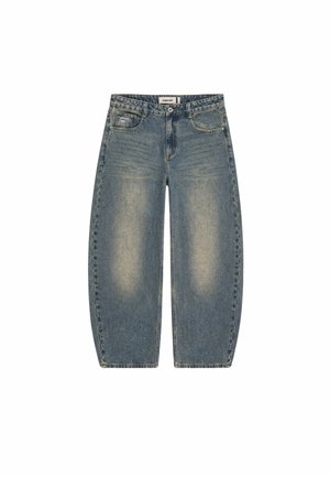 Project Blue BARREL - Jean baggy - sand blue wash
