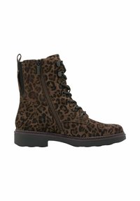 Tamaris COMFORT  - Stivaletti stringati - dark leopard