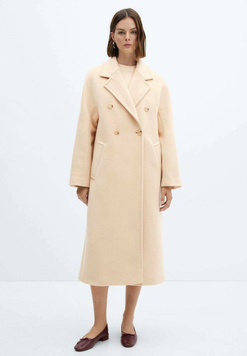 Mango LOVE - Klassischer Mantel - ecru/offwhite - Zalando.de 