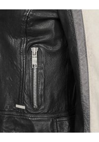 Maze Lederjacke - schwarz