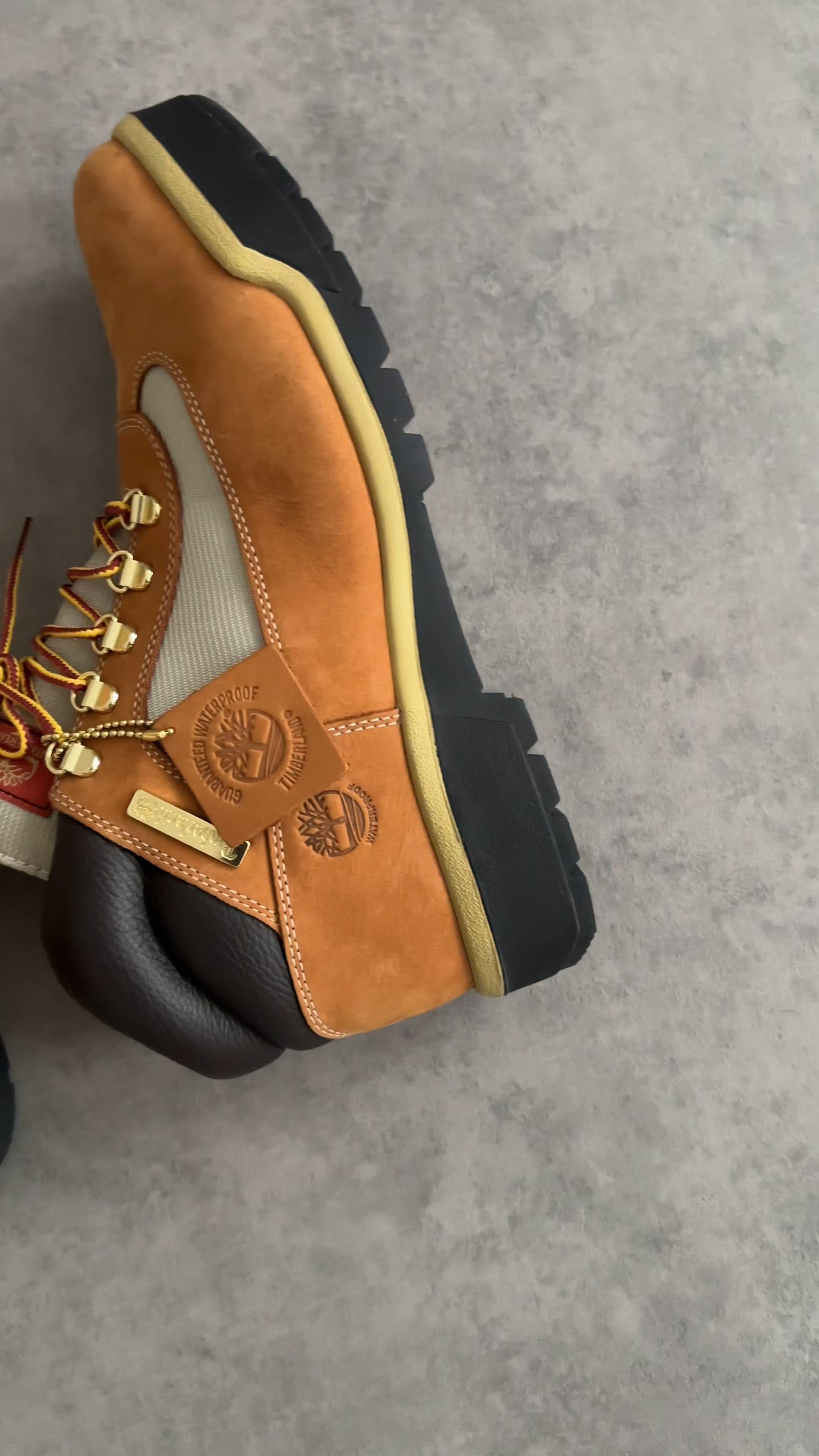 Timberland FIELD BOOT - Lace-up ankle boots - wheat/camel - Zalando