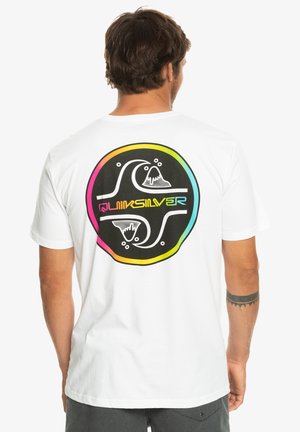 CORE BUBBLE SS - T-shirt imprimé - white