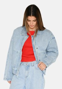 SIKORIE - Denim jacket - light blue