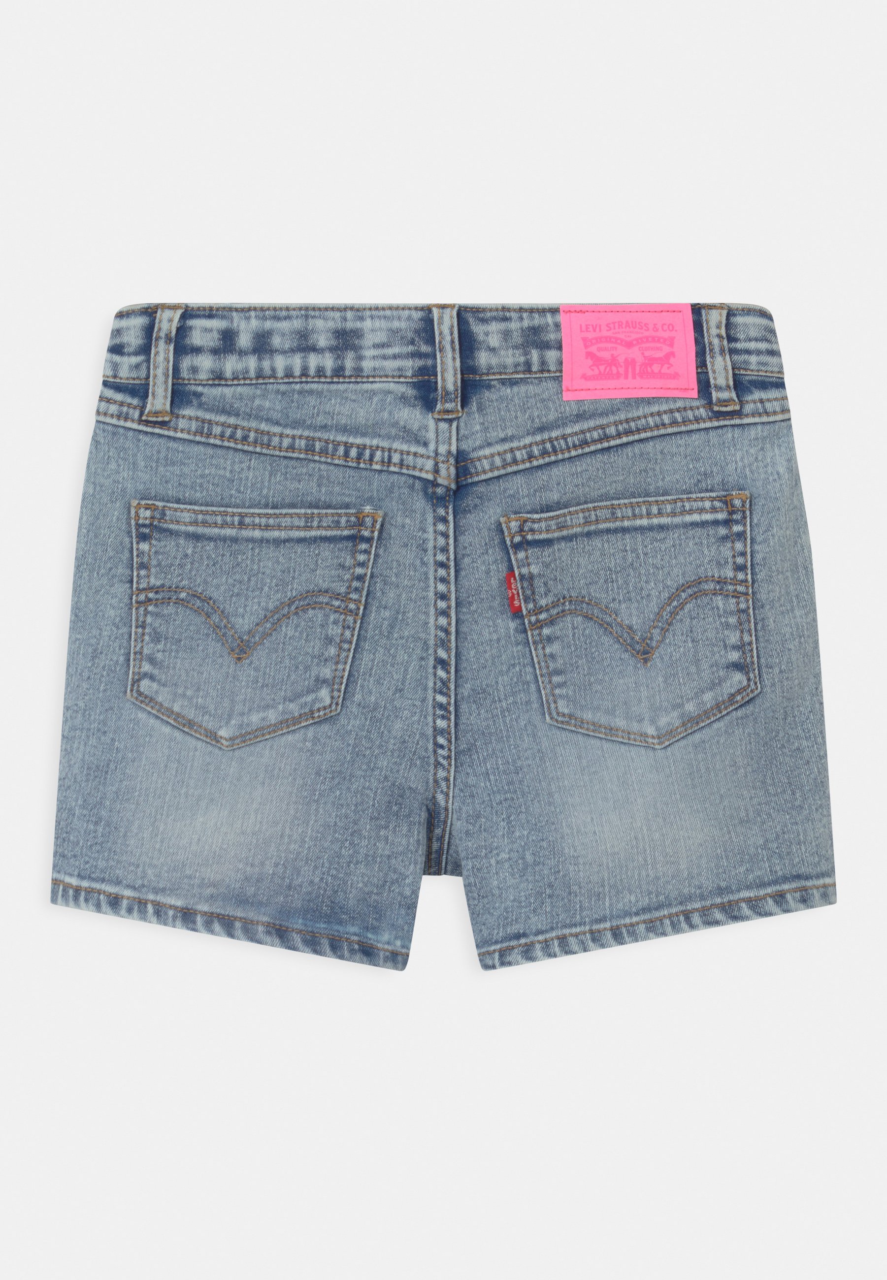 Levi's® HIGH RISE - Denim shorts 