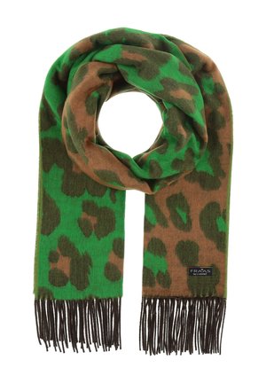 ANIMAL LEO CASHMINK - MADE IN GERMANY - Sjaal - cyber green