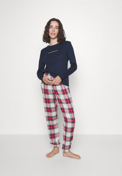 Emporio Armani PAJAMAS SER - Pyjama - ruby/rouge - ZALANDO.FR
