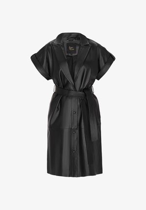 faina Rochie tip cămașă - black