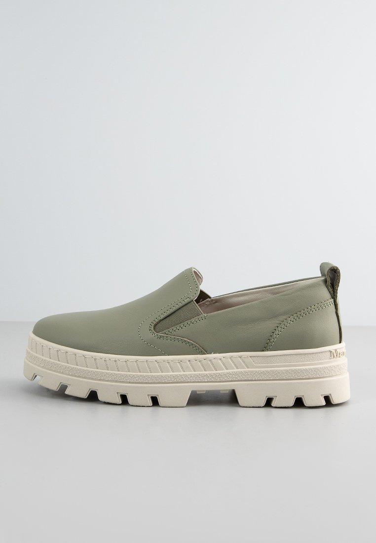 Marc O’Polo Instappers olijfgroen Marc O’Polo Instappers olijfgroen
