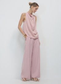 Calliope SCIALLATO CON ANELLO - Camicetta - rosa cipria