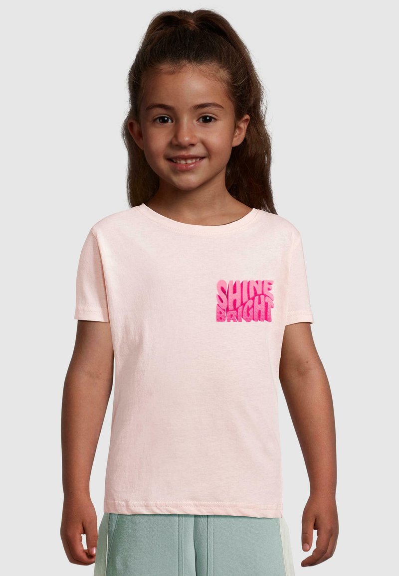 Merchcode Marškinėliai su spaudiniu - pink