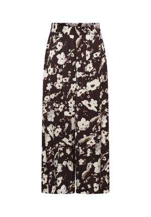 Soaked in Luxury, SLCLERO NOELLE PRINTED - Housut - brown flower print