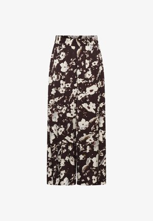 Soaked in Luxury, SLCLERO NOELLE PRINTED - Housut - brown flower print
