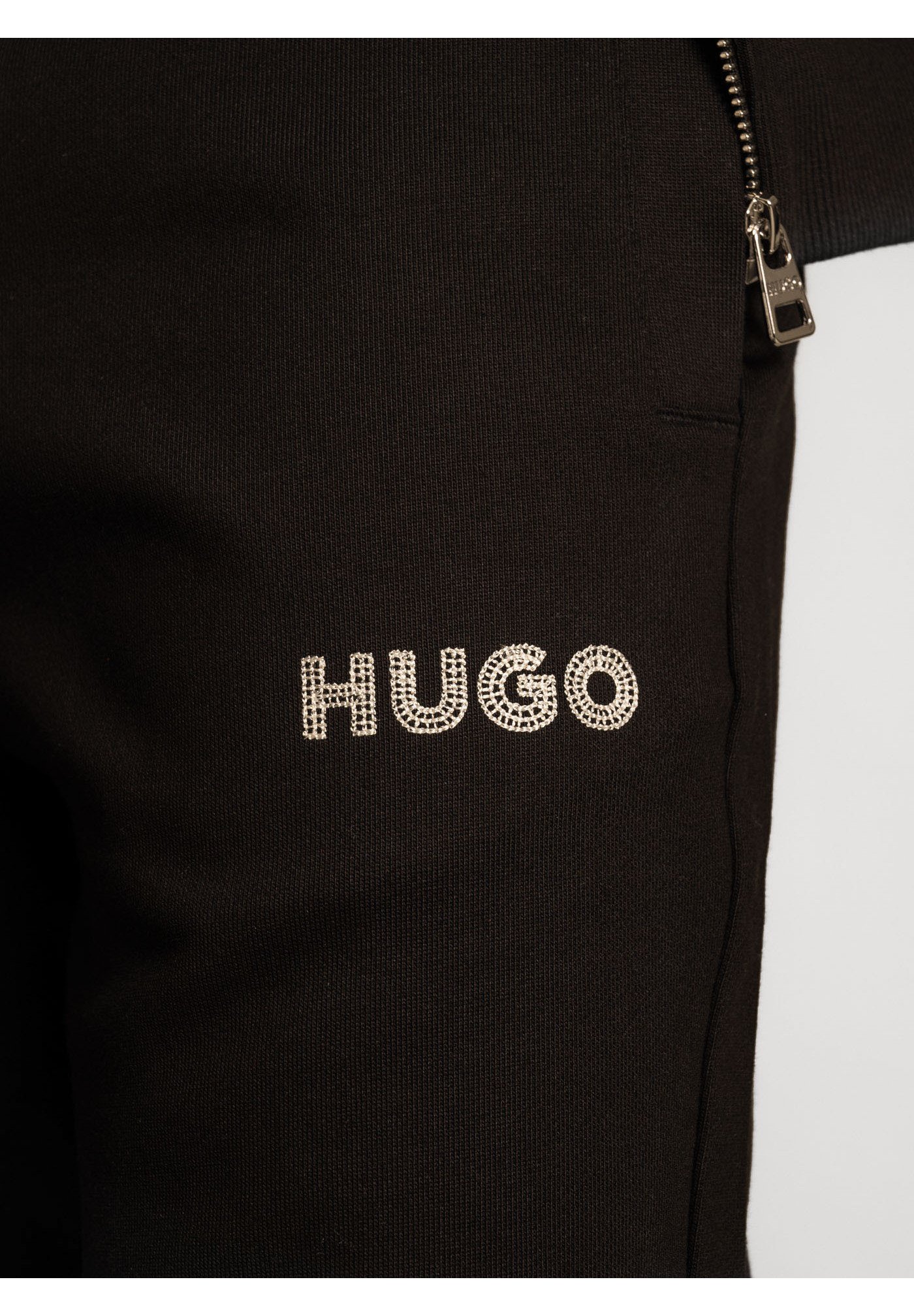 HUGO Herren Drochers Jersey Hose – Weiches Jersey, Elegante Optik, Reguläre Passform