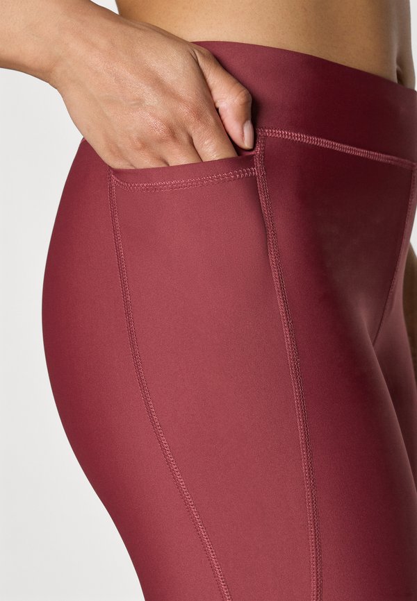 ONPLEA-STELLA-3 RUN  - Leggings - windsor wine4
