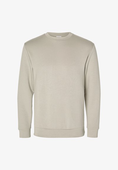 SLHEMANUEL CREW NECK - Sweatshirt - pure cashmere