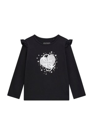 T-shirt à manches longues - schwarz