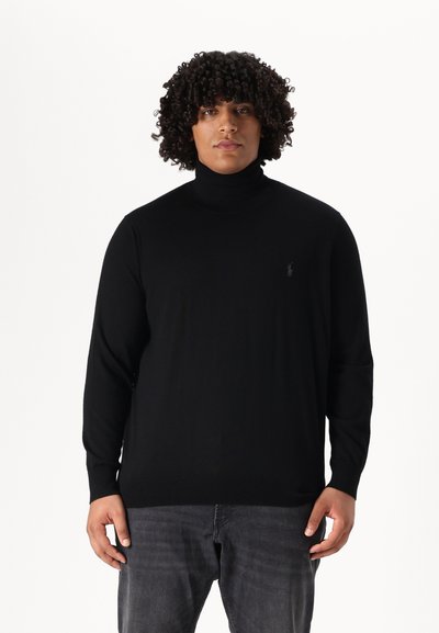 Polo Ralph Lauren Big & Tall LONG SLEEVED  PULLOVER - Pulover - black