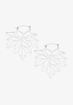 Wildcat, AUTUMN LEAF HOOP - Earrings - Silber