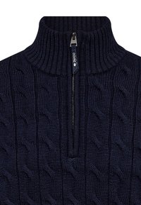 Dovre WITH ZIP  - Jumper - blue